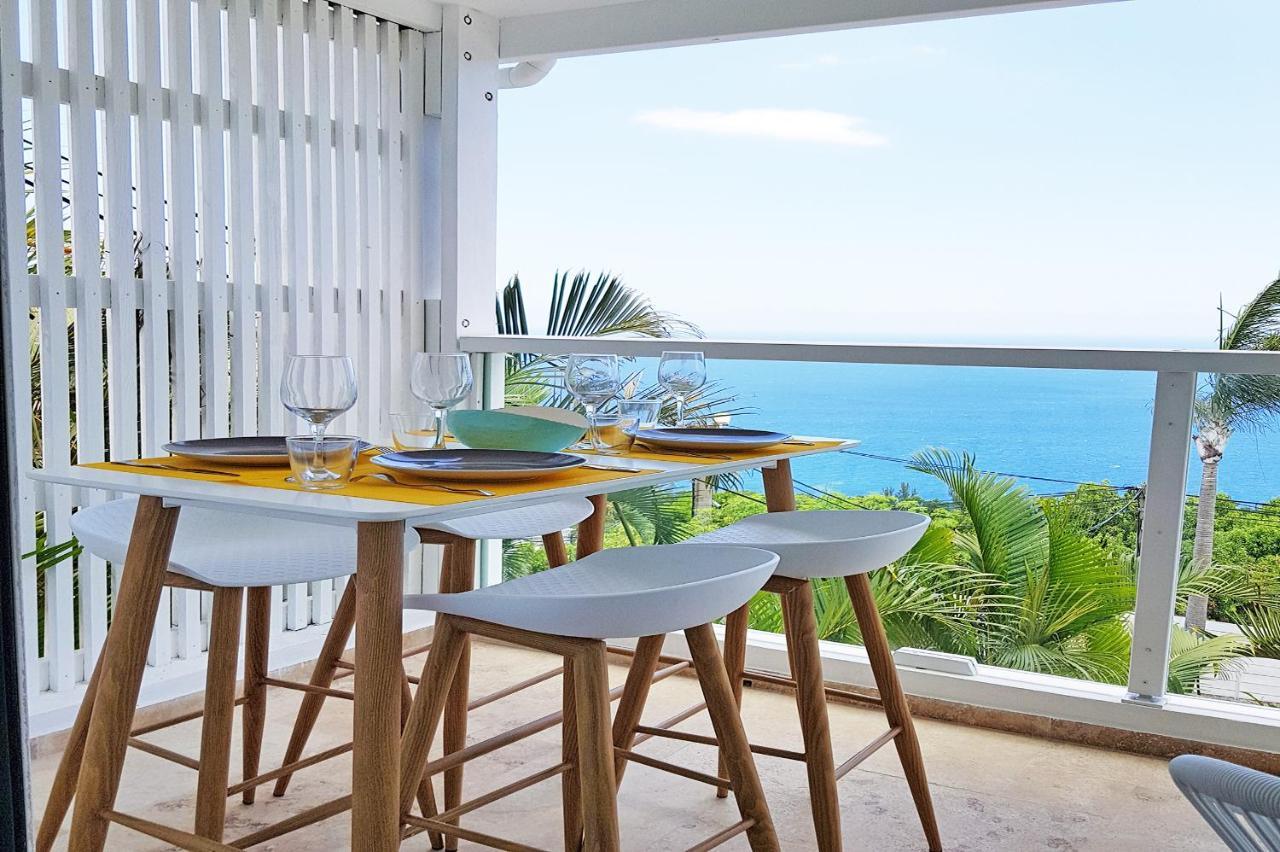 LA BOHEME, résidence de 5 appartements avec piscine, vue océan, Petite Ile Exterior foto