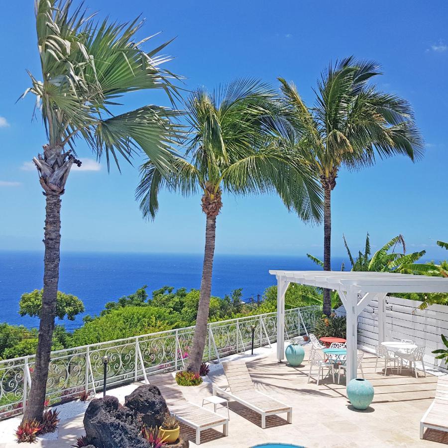 LA BOHEME, résidence de 5 appartements avec piscine, vue océan, Petite Ile Exterior foto